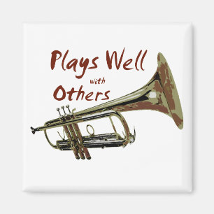 Plays Well with Others/ Trumpet Magnet