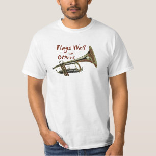 Plays Well with Others/ Trumpet T-Shirt