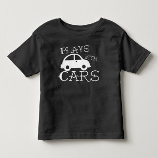 Plays with Cars - Great Fathers Day Gift T-Shirt