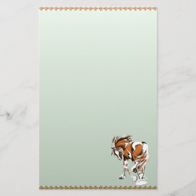 Plays With Paints stationery_vertical.v2. Stationery (Front)