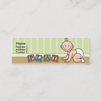 Playtime Baby Skinny Profile Cards