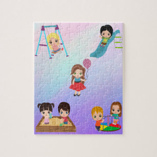 "PLAYTIME"  KIDS  JIGSAW PUZZLE