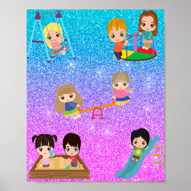 PLAYTIME KIDS  POSTER (Front)