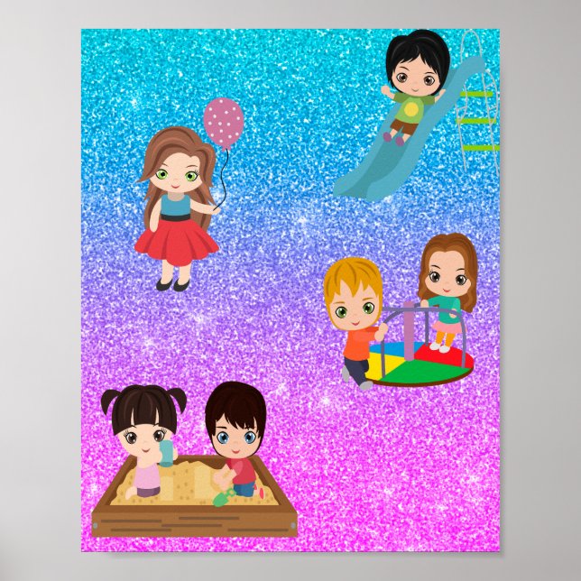 PLAYTIME KIDS  POSTER (Front)