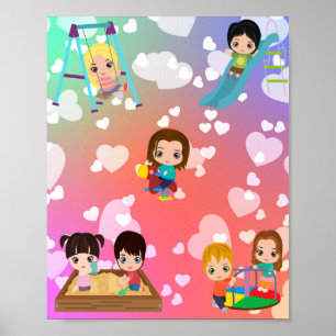 "PLAYTIME" KIDS  POSTER
