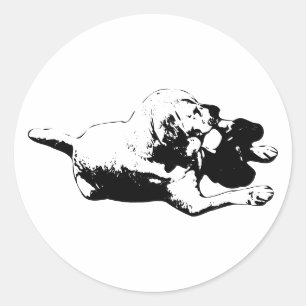 Playtime Pause Classic Round Sticker