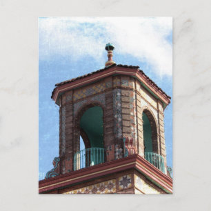 Plaza Building Details Postcard