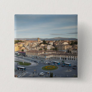 Plaza de Artilleria with El Acueducto 15 Cm Square Badge