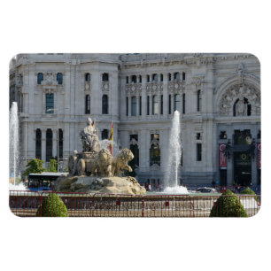 Plaza de Cibeles, Madrid Premium Magnet