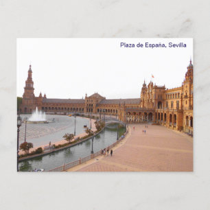Plaza de Espana in Sevilla Postcard