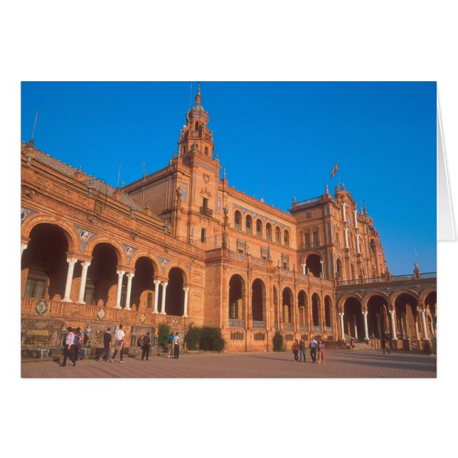 Plaza de Espana in Seville, Spain. (Front Horizontal)
