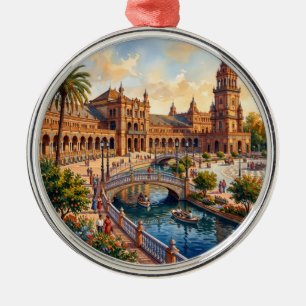 Plaza de España, Seville Metal Tree Decoration