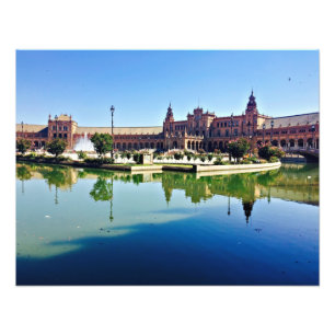 Plaza de España Seville Photo Print