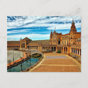 Plaza de Espana, Seville. Spain Postcard