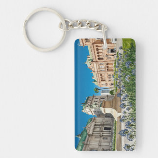 Plaza de Mayo Buenos Aires Argentina Watercolor Key Ring