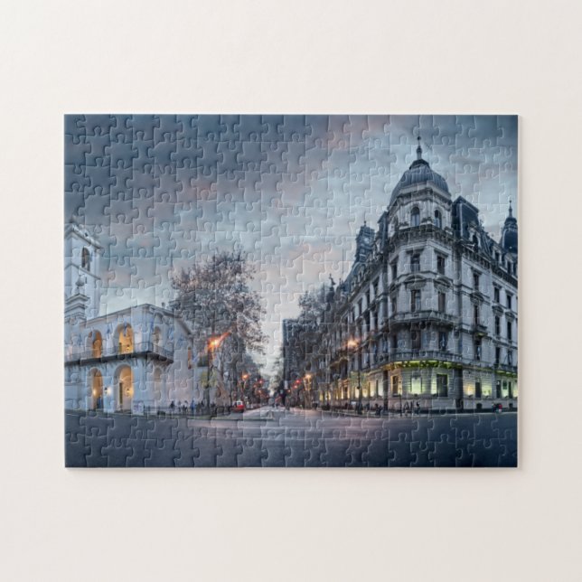 Plaza De Mayo Square Jigsaw Puzzle (Horizontal)