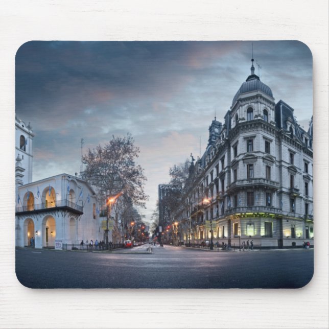 Plaza De Mayo Square Mouse Mat (Front)