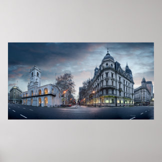 Plaza De Mayo Square Poster