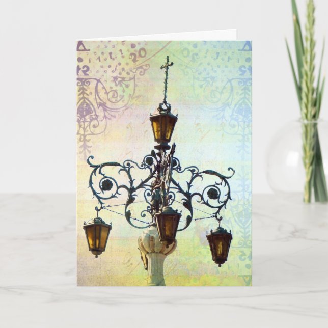 Plaza Light 4, Birthday Card (Front)