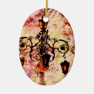 Plaza Light Ceramic Tree Decoration