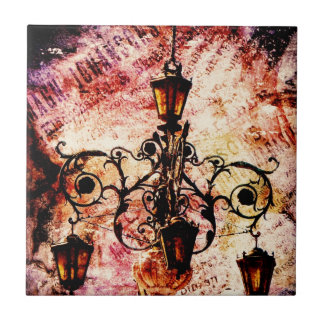 Plaza Light Pink Grunge Tile