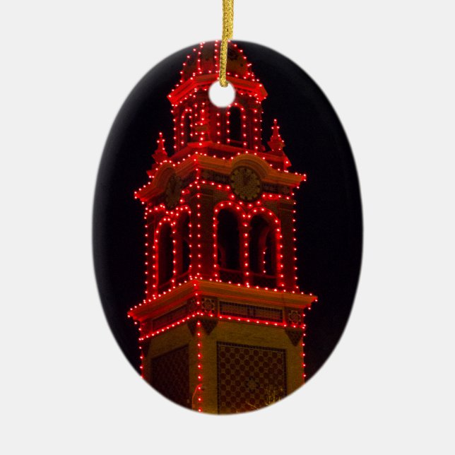 Plaza Lights Of Kansas City! Ceramic Tree Decoration (Front)