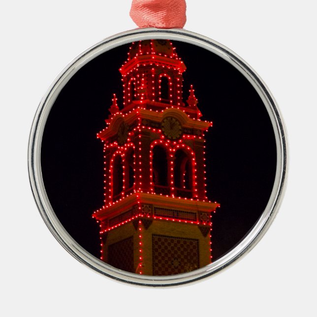 Plaza Lights Of Kansas City! Metal Tree Decoration (Front)