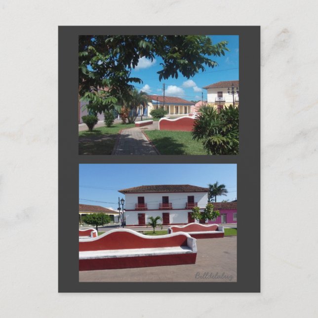 Plaza Marta Postcard (Front)