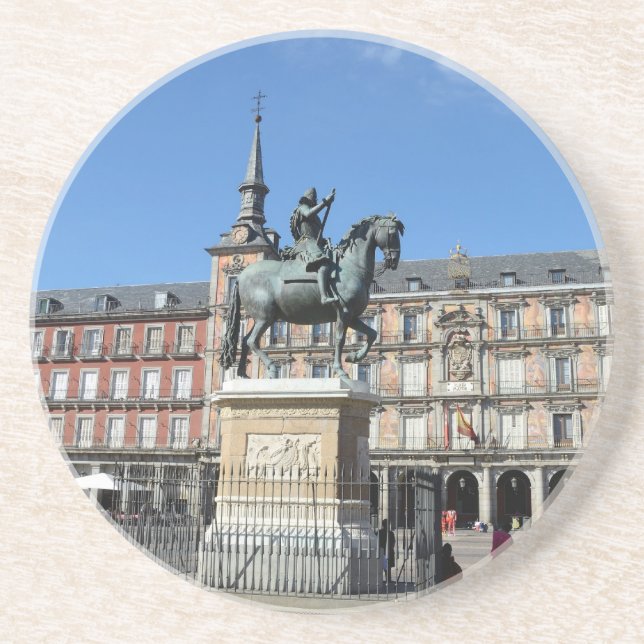 Plaza Mayor, Madrid Coaster (Front)