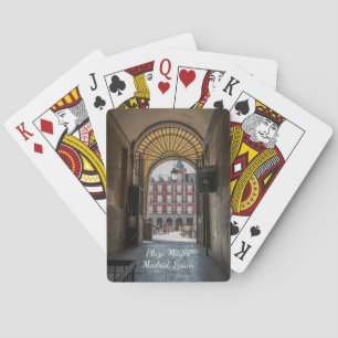 Plaza Mayor, Madrid Playing Cards