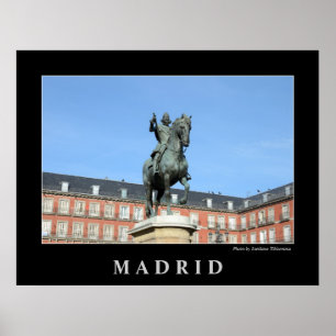 Plaza Mayor, Madrid Poster
