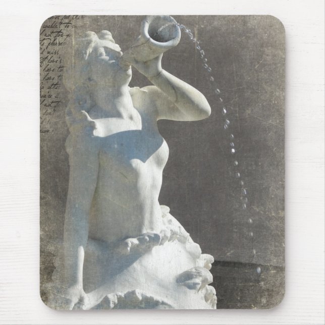 Plaza Mermaid Mouse Mat (Front)