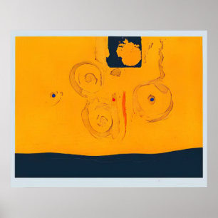 Plaza Real - 1988   - Helen Frankenthaler Poster