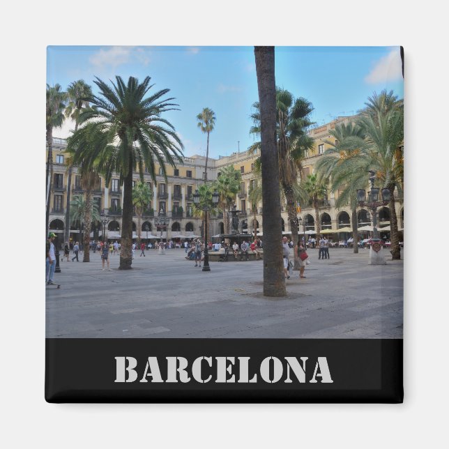 Plaza Real Magnet (Front)