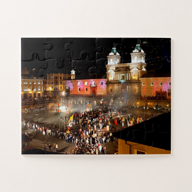 Plaza San Francisco 30-pc Jigsaw Puzzle (Horizontal)