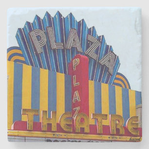 Plaza Theatre Atlanta, Plaza Theatre  Stone Coaster