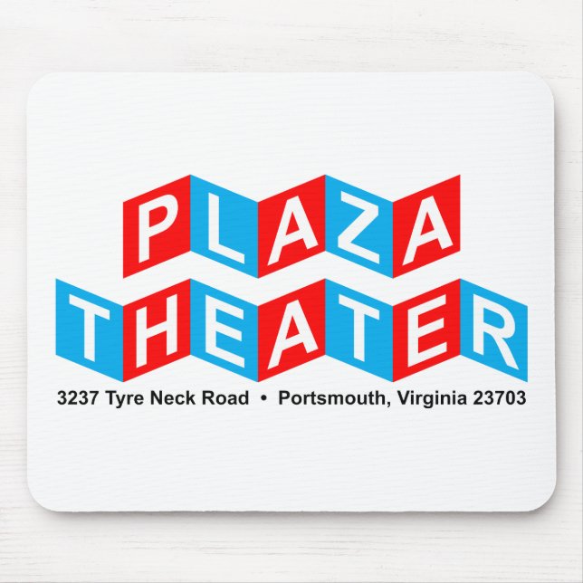 Plaza Theatre Mouse Mat (Front)