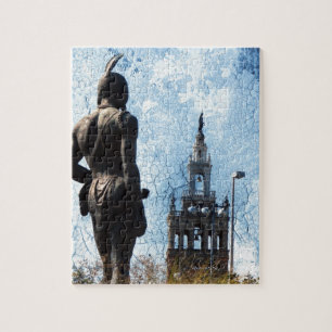 Plaza View Jigsaw Puzzle