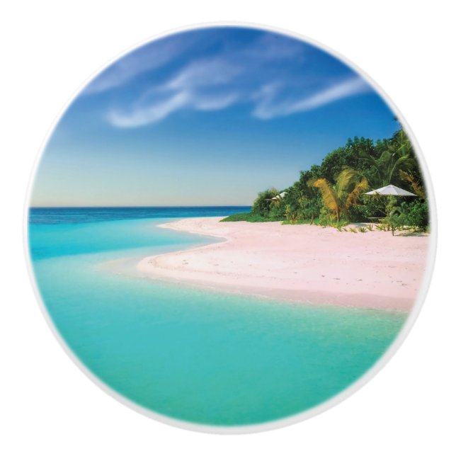 Pleasant Beach  Ceramic Knob (Front)