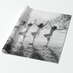 PLEASANT DREAMSwoman, pagan, spiritual, dance, wil Wrapping Paper