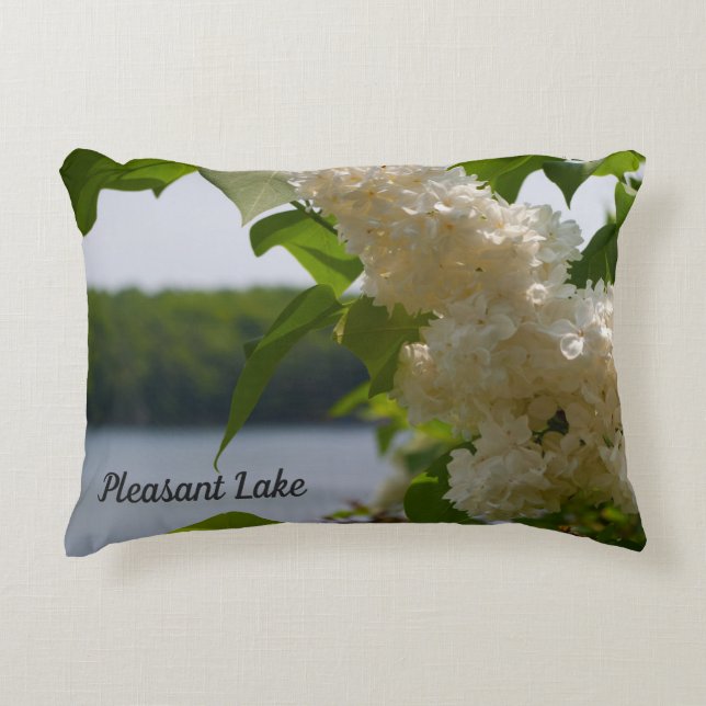 Pleasant Lake Accent Pillow (Front)