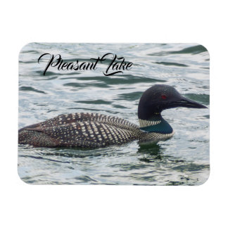 Pleasant Lake Loon Magnet