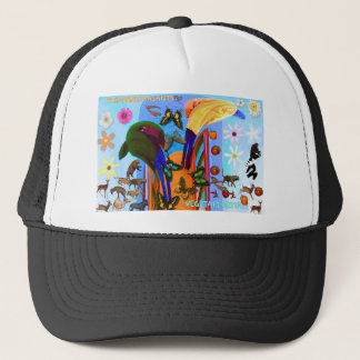 PLEASANT PEASANTS ALBUM COVER TRUCKER HAT