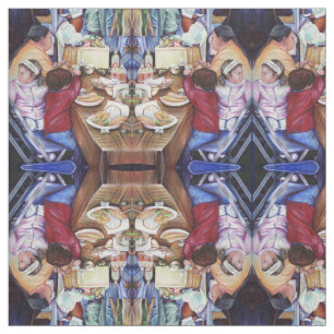 Pleasant Picnic, Mexico Fabric