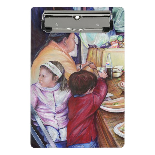 Pleasant Picnic, Mexico Mini Clipboard (Front)