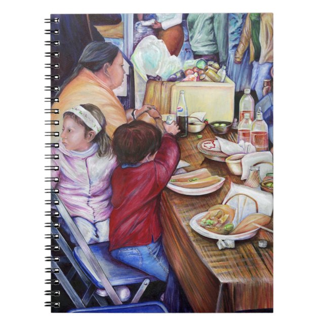 Pleasant Picnic, Mexico Notebook (Front)