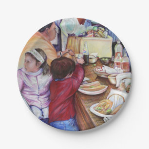 Pleasant Picnic, Mexico Paper Plate
