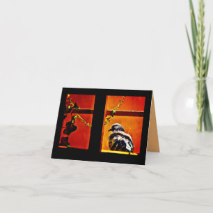 Pleasant Pigeon Card