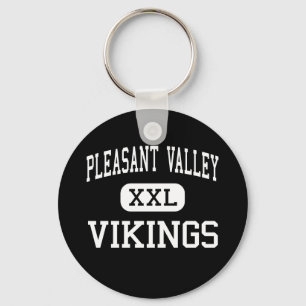 Pleasant Valley - Vikings - High - Chico Key Ring