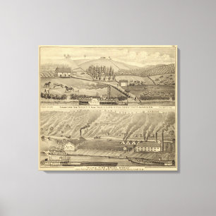 Pleasant View Farm Canvas Print